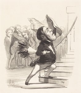 A. Granier de Cassagnac von Honoré Daumier