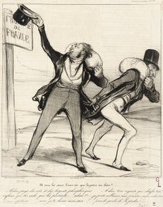 Allen edlen Herzen ist das Vaterland teuer!!... von Honoré Daumier