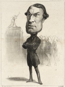 Achille Fould von Honoré Daumier