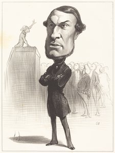 Achille Fould von Honoré Daumier