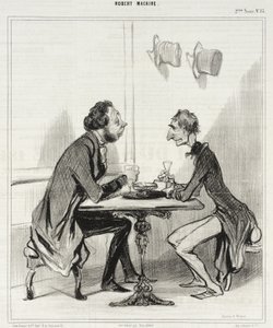 Unwiderstehliches Argument... von Honoré Daumier