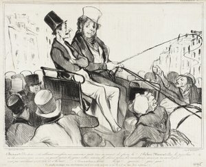 Bertrand, sag mal, wenn sie uns machen würden... von Honoré Daumier