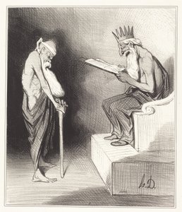 Clémence de Minos von Honoré Daumier