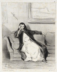 Hölle und Verdammnis!...ausgepfiffen!... von Honoré Daumier