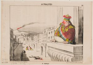 In Neapel von Honoré Daumier