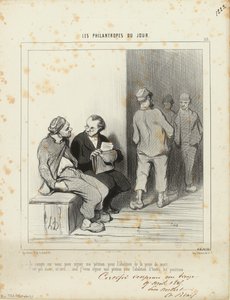Ich zähle auf Sie, um meine Petition zu unterschreiben... / 33 von Honoré Daumier