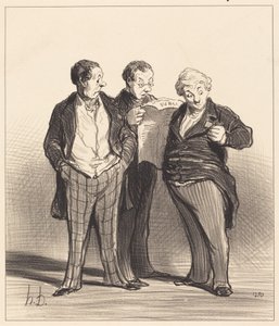 Das Verbot des Tragens von Auszeichnungen von Honoré Daumier