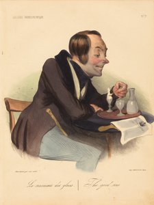 Der Ruhm des Eises von Honoré Daumier
