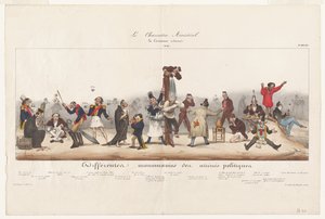 Das ministerielle Charenton von Honoré Daumier