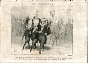 Le Charivari von Honoré Daumier