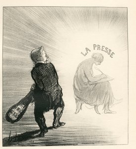Le Charivari, Satirisch in Schwarz-Weiß