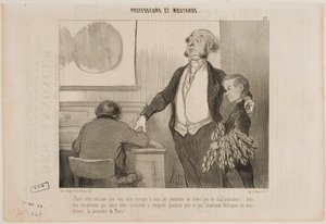 Bitte keine Übertreibungen in diesem Artikel, der an alle Zeitungen gesendet wird... von Honoré Daumier