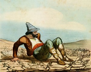 Das Erwachen Italiens von Honoré Daumier