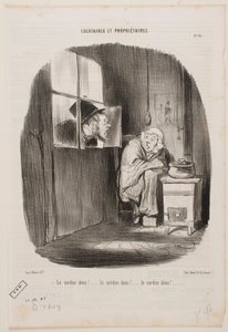 Das Seil dann!... von Honoré Daumier