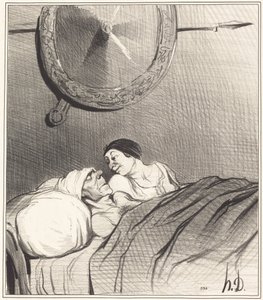Ulysses und Penelope von Honoré Daumier