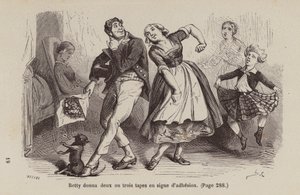 Illustration für Un Bon Petit Diable (Stich) von Horace (after) Castelli
