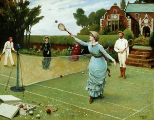 Tennisspieler, 1885