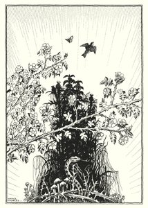 Illustration zur Bergpredigt