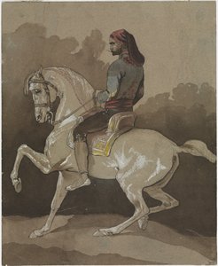 Araber zu Pferd, 1800er Jahre