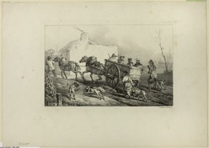 Jäger von Emile Jean Horace Vernet