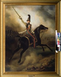 Porträt von Prinz Friedrich der Niederlande von Emile Jean Horace Vernet
