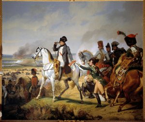 Die Schlacht von Wagram am 6. Juli.