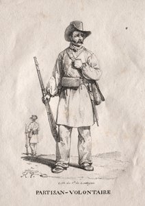 Freiwilliger Partisan von Emile Jean Horace Vernet