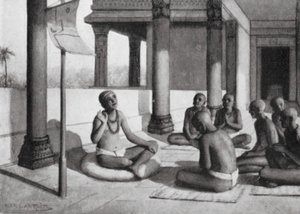 Sankaracharya spricht über den einen Gott, 815 n. Chr.