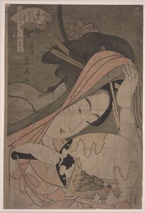 Tsukasa von der Ôgiya, Kamuro Akeba und Kochô, ca. 1795-97