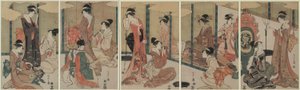 Joruri-Geschichte von Hosoda Eishi