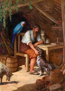 Illustration für Robinson Crusoe