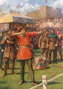 Robin Hood bei den Maifeierlichkeiten