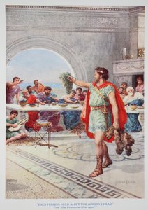 Dann hielt Perseus das Haupt der Gorgone hoch