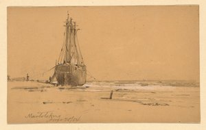 Am Strand in Mantoloking von Howard Russell Butler
