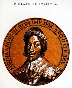 Medaillonporträt von Ferdinand III., Heiliger Römischer Kaiser
