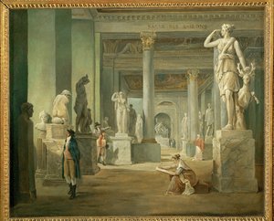 Der Saal der Jahreszeiten im Louvre