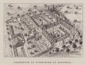 Chartreuse De Notre-Dame De Mougeres von Hubert Clerget