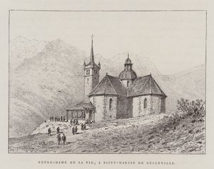 Notre-Dame De La Vie, A Saint-Martin De Belleville von Hubert Clerget