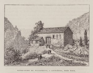 Notre-Dame De Villeneuve, A Lourieres, Pres Foix