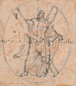 Entwurf für eine Medaille: St. Andreas von Hubert Francois Gravelot