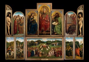 Der Genter Altar von Hubert & Jan van (1390 1441) Eyck