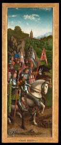 Die Ritter Christi, von der linken Seite des Genter Altars