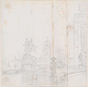 Kapitolshügel von Hubert Robert