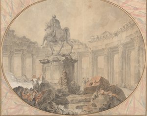Reiterstatue von Marcus Aurelius, 1757
