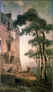 Die Musiker von Hubert Robert