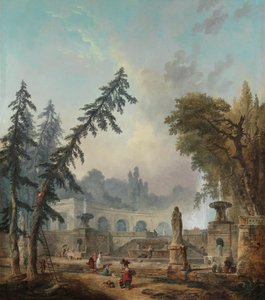 Parklandschaft von Hubert Robert