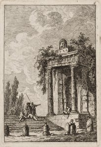 Tafel Vier aus Abende in Rom, 1763-64