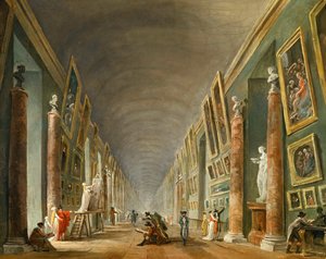 Die Große Galerie des Louvre