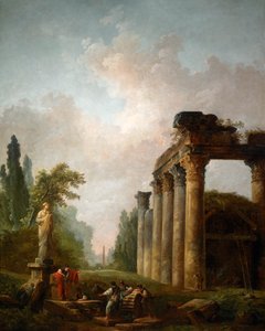 Die Ruine von Hubert Robert