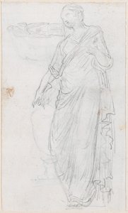 Frau in Toga [verso]
